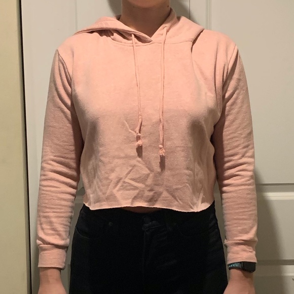 Pink Crop Sweater - Picture 3 of 4